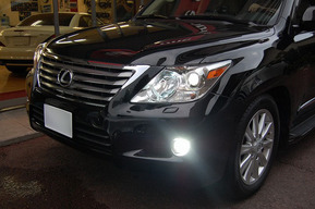 ＬＥＸＵＳ　ＬＸ　ロービーム＆フォグランプＨＩＤ 内装フルＬＥＤ化