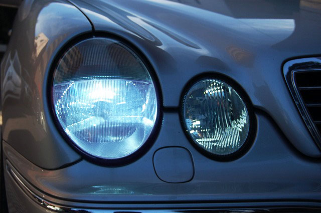 柔らかな質感の-メルセデス ベンツ CL W21•6 C216 LED ポジション灯 +