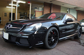 ベンツR230AMG SL55前期を後期SL65ベースＷＡＬＤにフルワップ