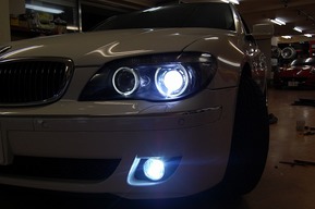 BMW E66 DVDチェンジャー I-POD接続 フォグランプHID キャリパー塗装