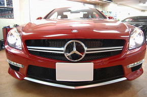 R231 AMG SL63 HIDバルブ6000ｋ交換