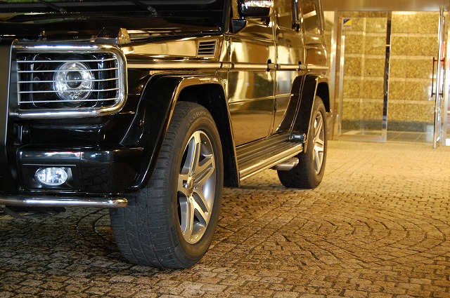 W463 AMG G55 A_R_Tオーバーフェンダー取り付け｜カスタム、ドレス