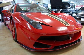 SVR BODY KIT フェラーリ458イタリア フロントバンパー フロントリップ