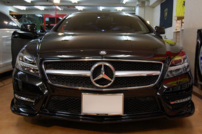 BRABUS フロントリップ AMGスポーツパッケージ専用 W218ベンツ