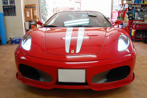 F430フェラーリ HIDバルブ＆スモールバルブLEDカスタム