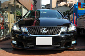 LEXUS GS430 フォグランプHIDキット加工取り付け ヘッドライトバルブHID&LEDポジション