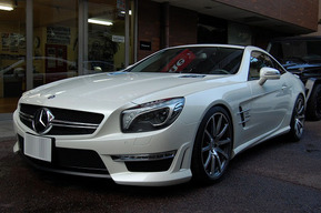 ベンツR231 AMG SL63ルック カスタム バンパー エアロ