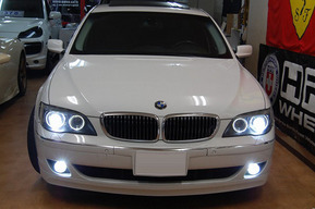 BMW E65 HIDバルブ フォグランプLEDカスタム