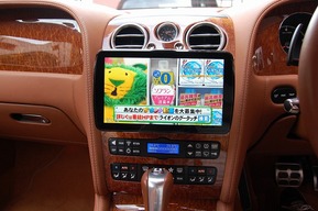 ベントレー コンチネンタルＧＴ2ＤＩＮ社外カーナビ取り付けカスタム バックカメラ連動ＯＫ