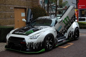 LB-WORKSフルキットHKSマフラー LSDバタフライドア R35 GTR  日産