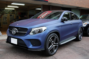 フルラッピング ブルーメタリック AMG GLE43 ベンツ C292