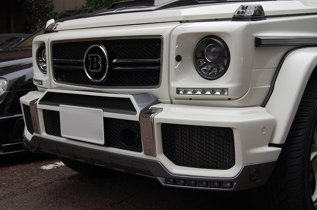 BENZ ベンツ Gクラス G63 W463 BRABUSタイプ LED付 フロントコーナー