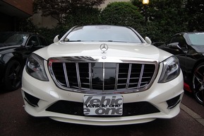 W222 縦フィンパナメリカーナグリル仕様 BRABUSルックグリル S550