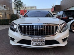 BENZ W222 後期マイバッハスタイルグリル取り付けカスタム マイバッハグリル S550