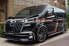 トヨタ グランエース WALD エアロパーツ GENUINE LINE F001 20インチ RSR 車高調