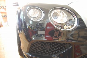 ベントレー コンチネンタル GT 2代目 ヘッドライト テールライト プロテクションフィルム 施工