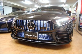 メルセデス ベンツ CLS 53 AMG フロントグリル内 LED 取り付け ホワイト C257