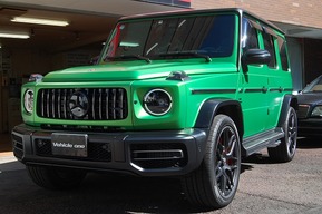 Gクラス G63 AMG マグノヒーローエディション グリーンヘルマグノカラー 電動サイドステップ エアコンアンビエント64色