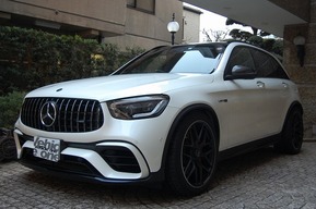 メルセデスベンツ GLCクラス X253 GLC63 AMG 各所パーツブラックペイント ローダウン