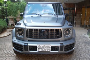 メルセデスベンツ Gクラス W463A G63 AMG エンブレム ブラック交換